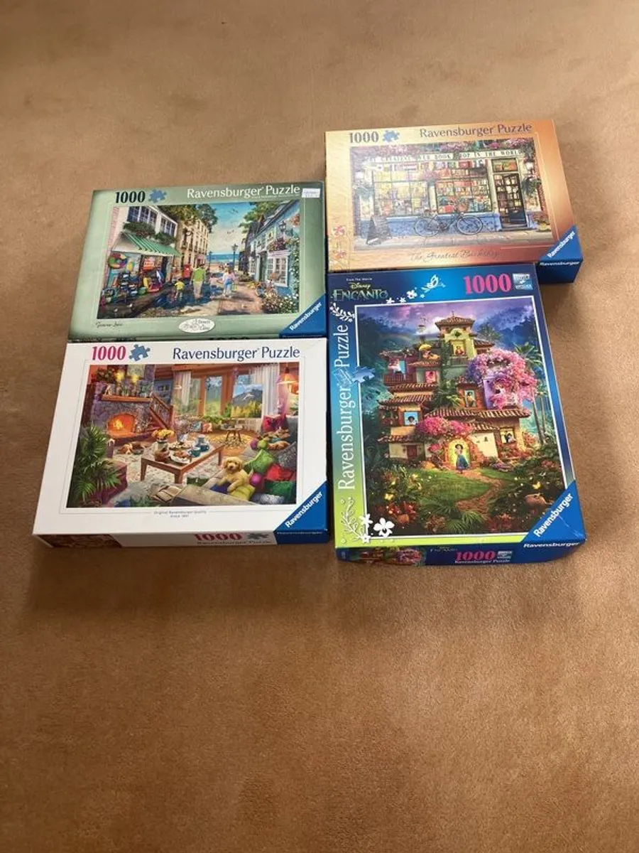 Ravensburger  1000 piece jigsaws