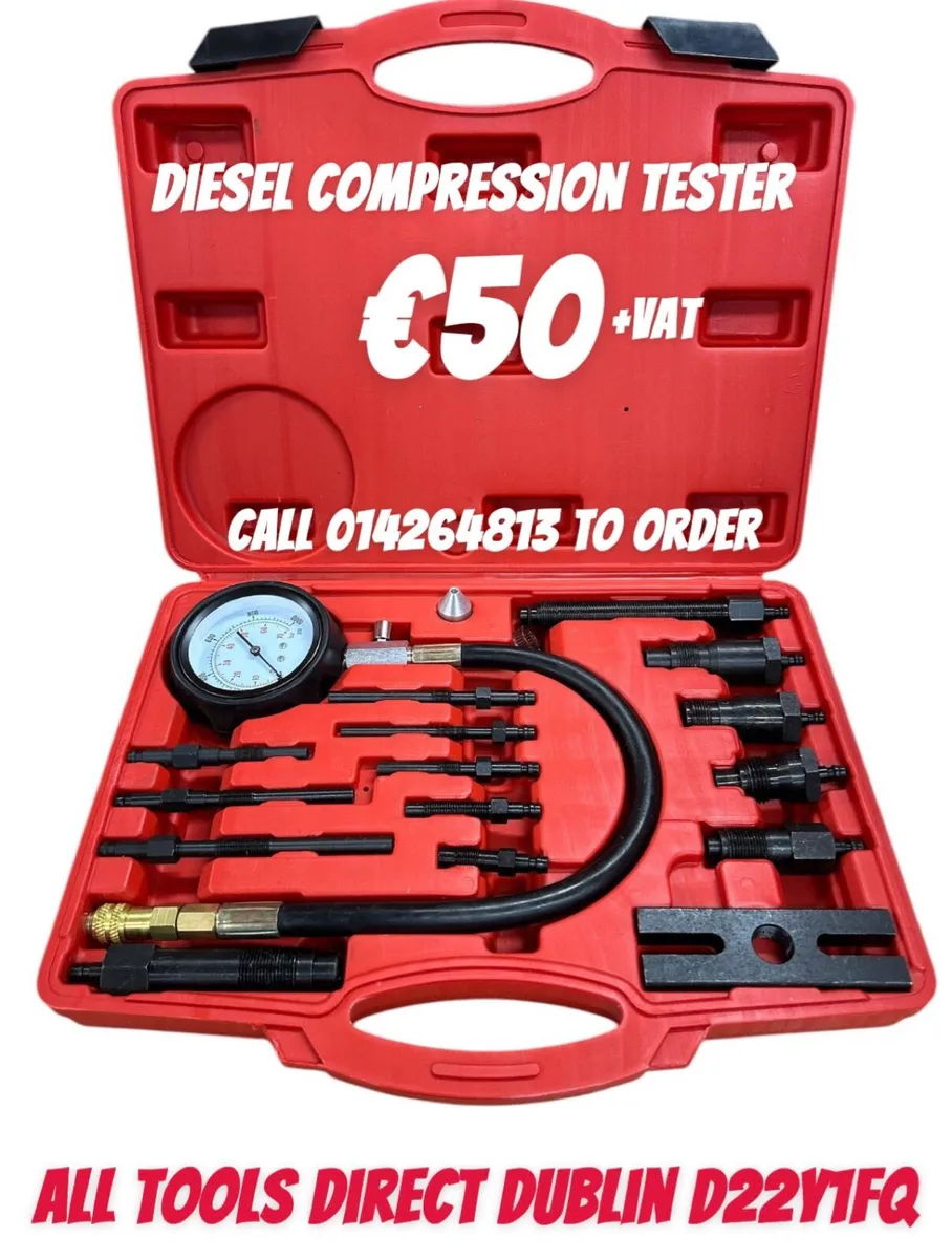 Diesel engine compression tester kit - Image 1