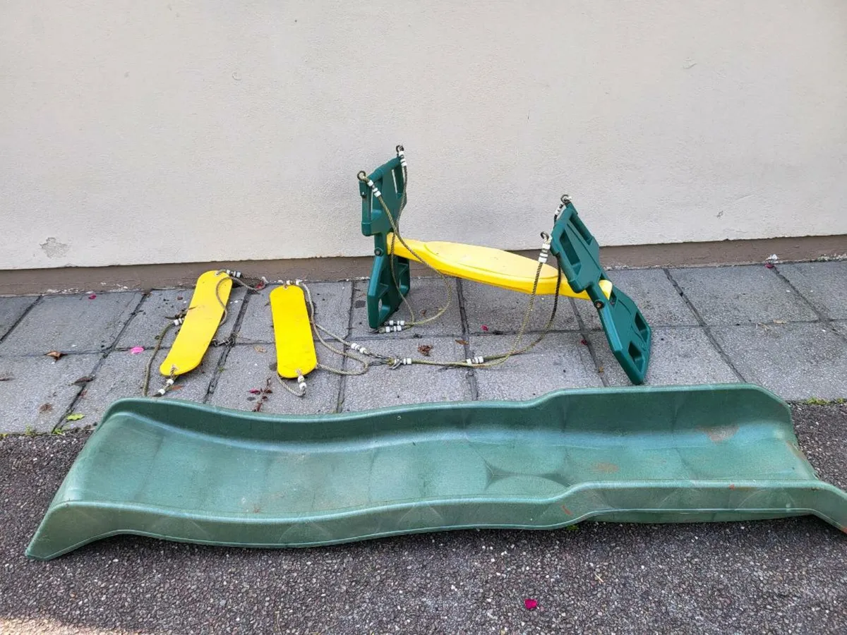Swings and slide - Image 1