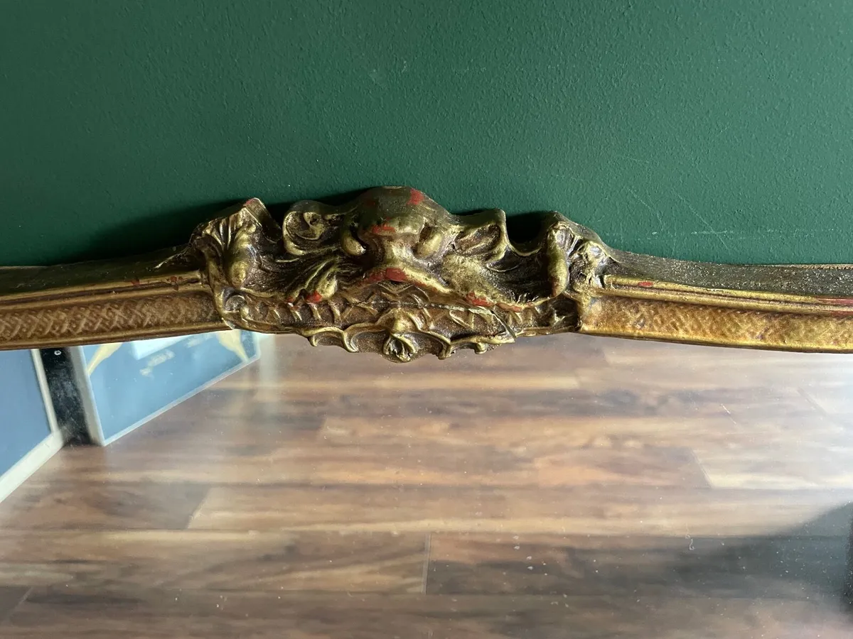 Attewell of London gold framed mirror - Image 1