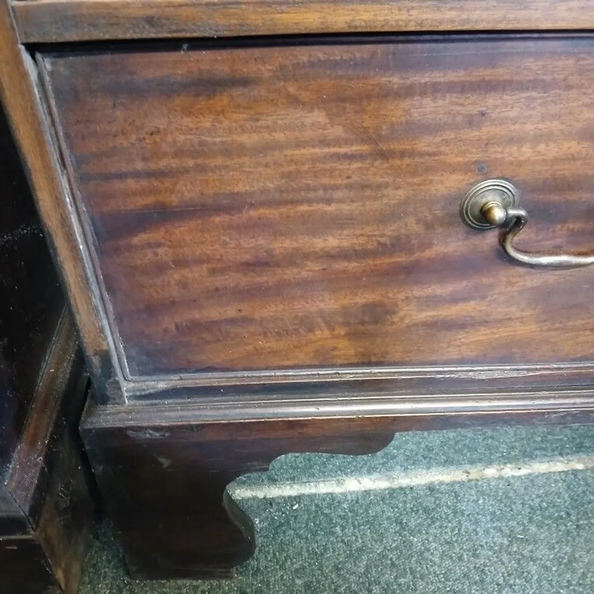 Georgian mahogany chest-on-chest - Image 3