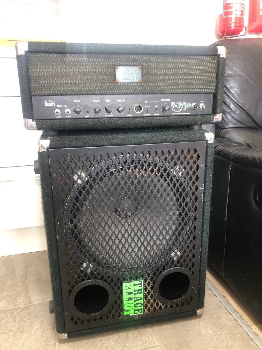 Trace Elliot V-Type 300H Bass Head & Cab (UK Made) - Image 1