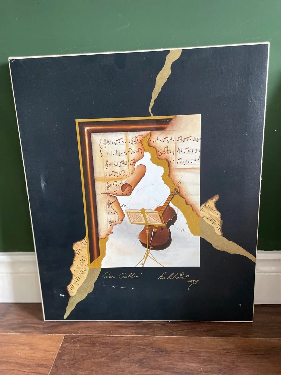 Pair of music prints - Image 1
