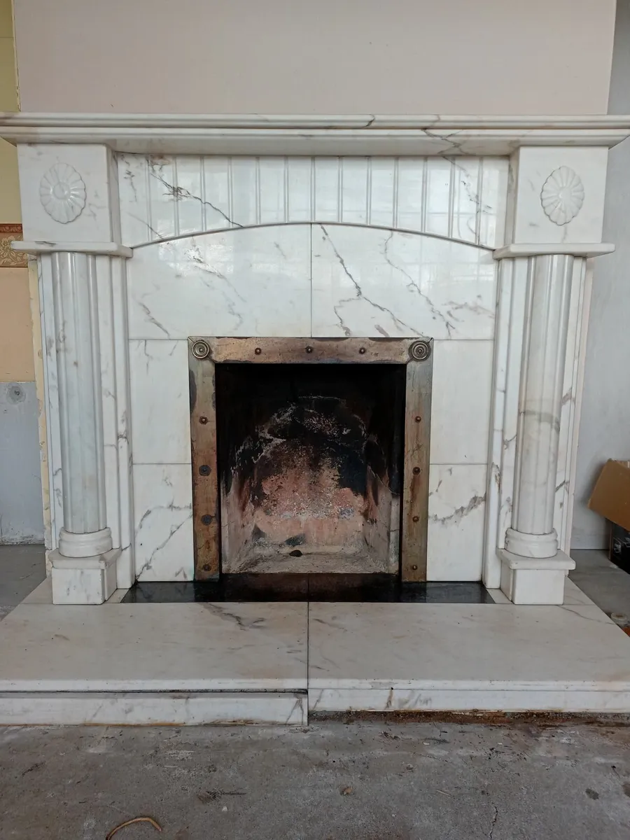 Marble Fireplace - Image 1