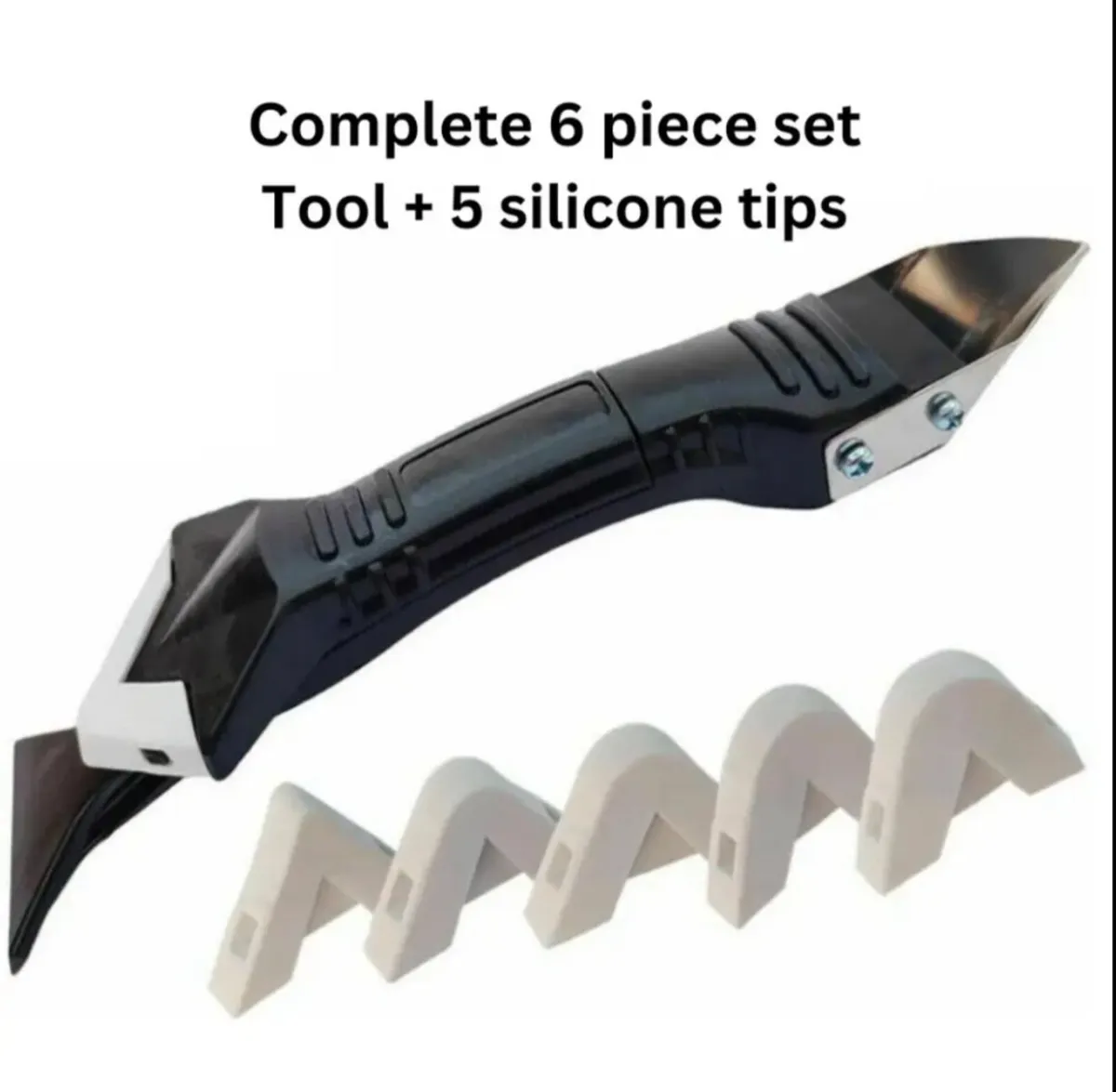 5 in 1 Silicone Sealant Remover Scraper Tool Kit - Image 2