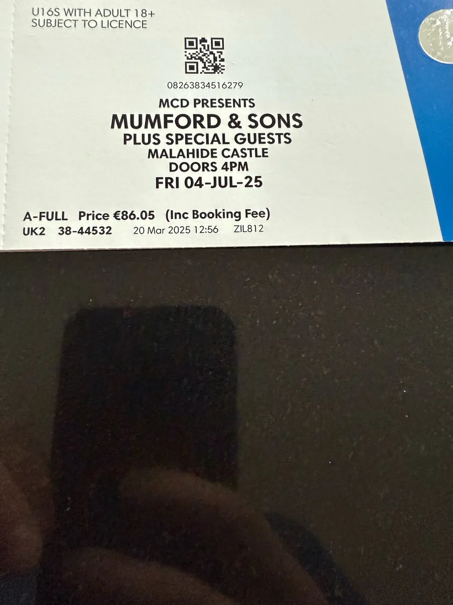 Concert tickets
