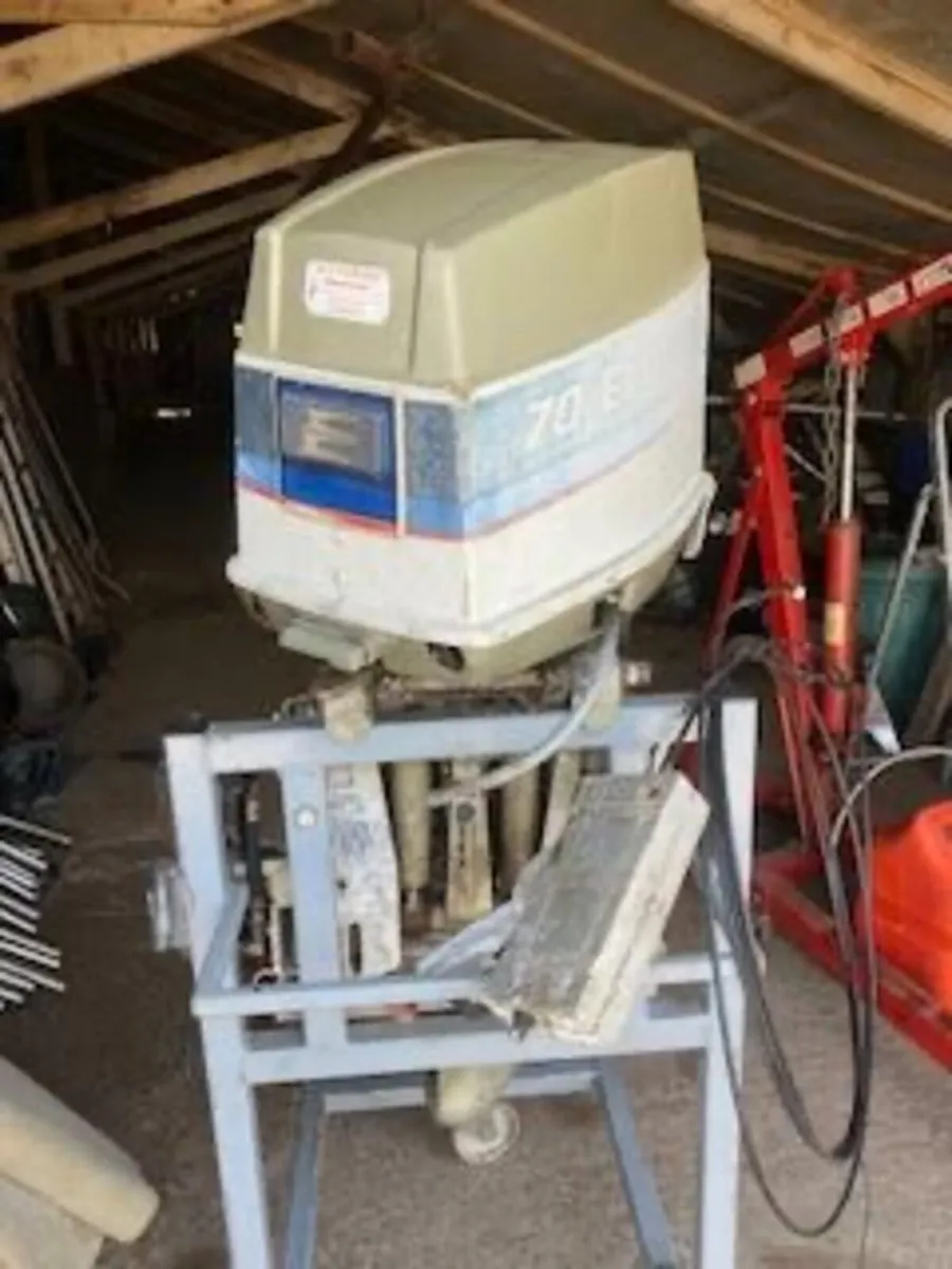 EVINRUDE 70HP OUTBOARD L/SHAFT ELEC START PROJECT - Image 3