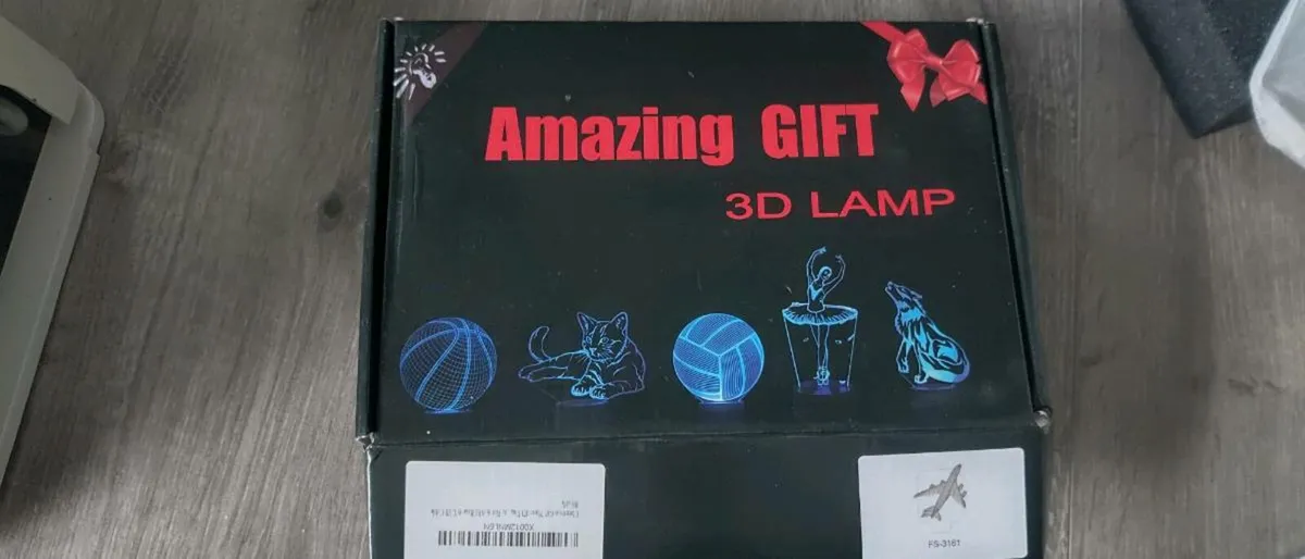 3D lamp plane - Image 1