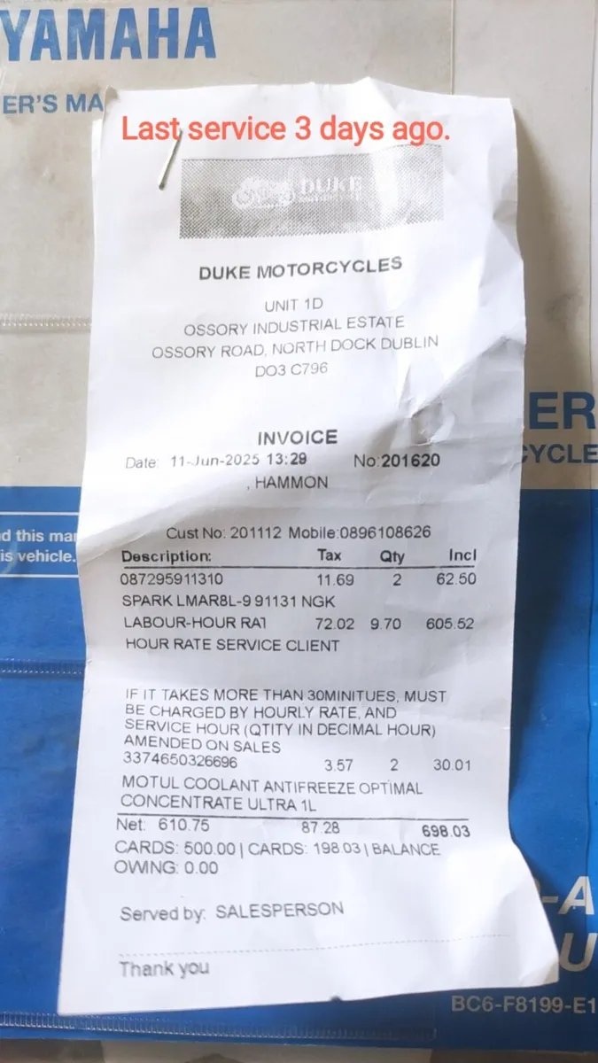 Yamaha Tracer 700 - Asked or best offer - Image 4