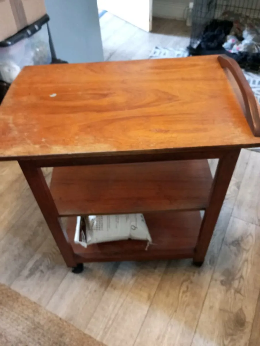 Old fashioned tea trolley - Image 1