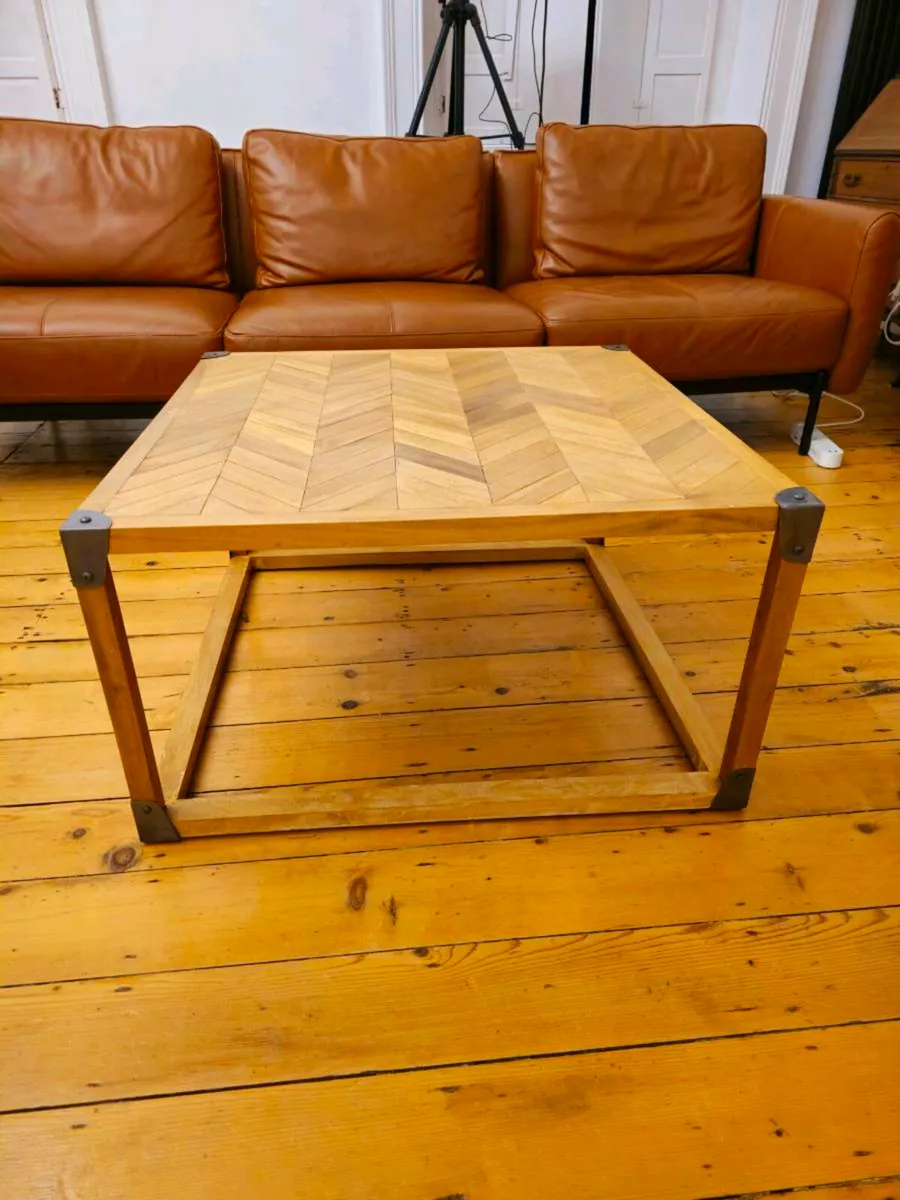 Parquet Coffee Table - Image 1