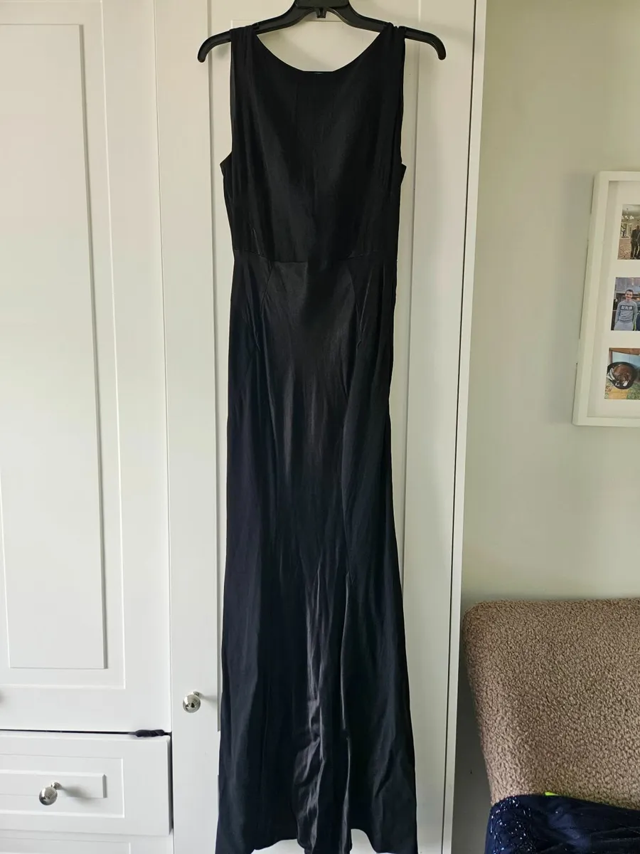 Black Tie Dress - Coast Size 14 - Image 1