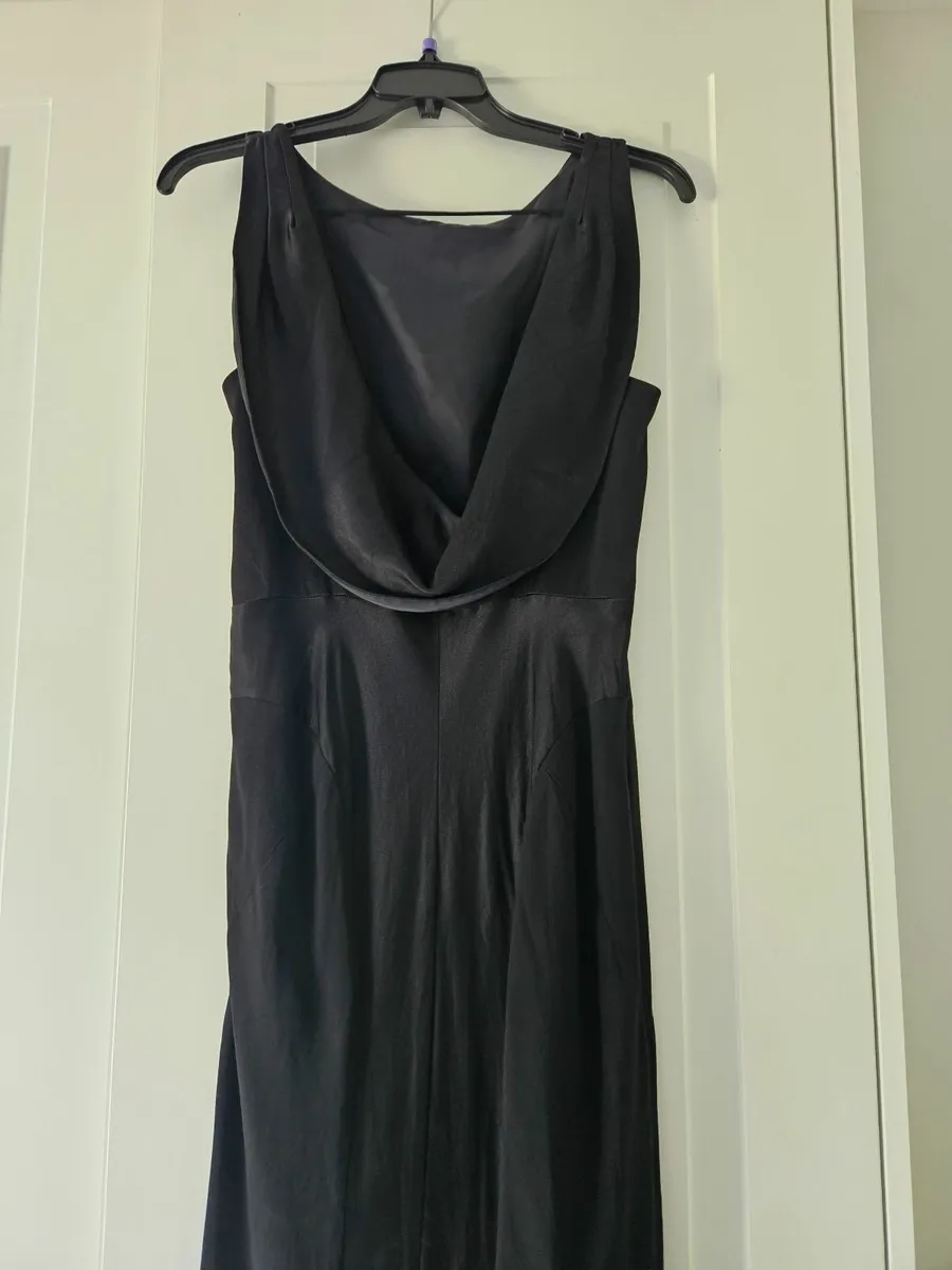 Black Tie Dress - Coast Size 14 - Image 3