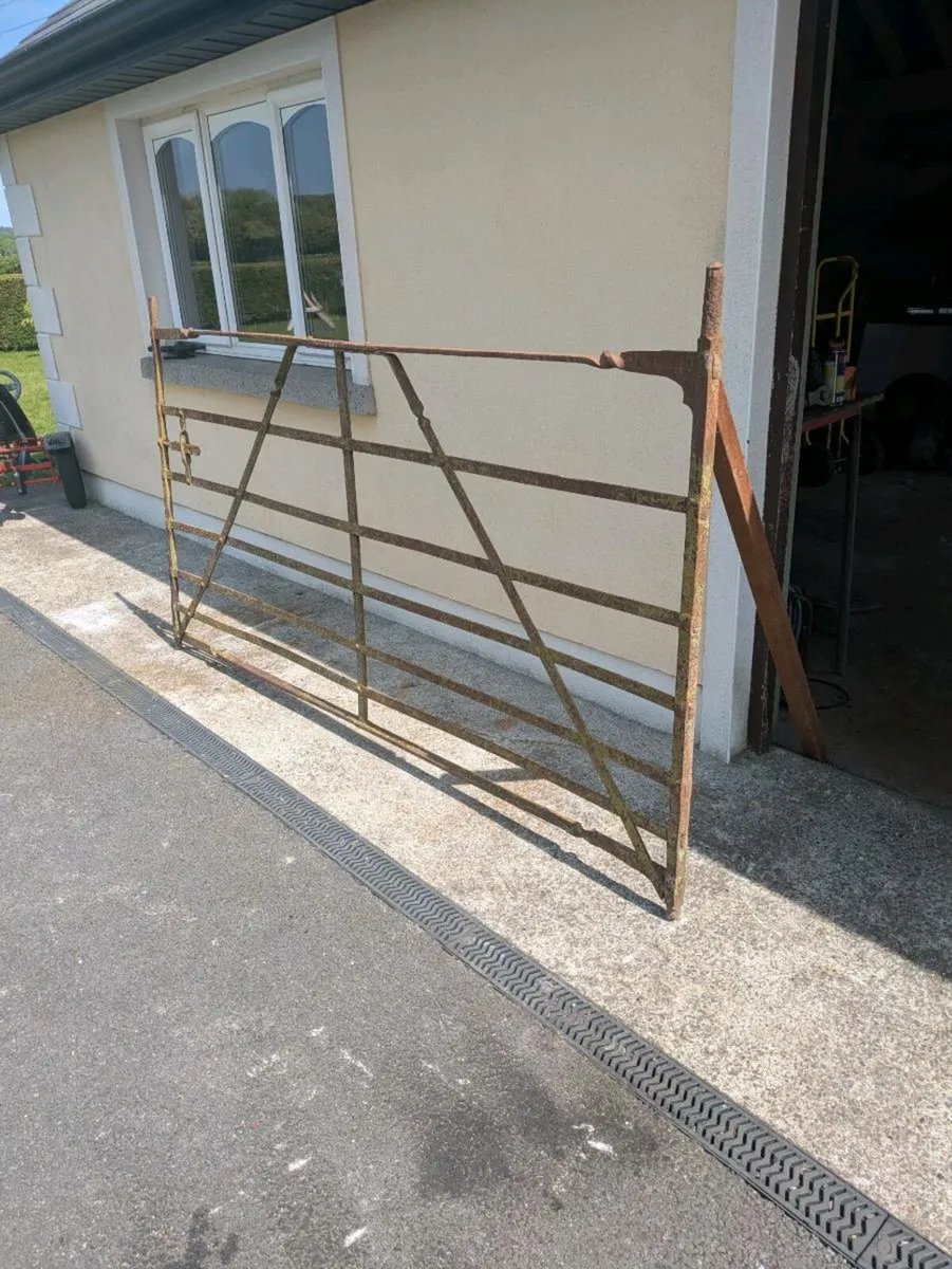 Wrought iron field gate - Image 3
