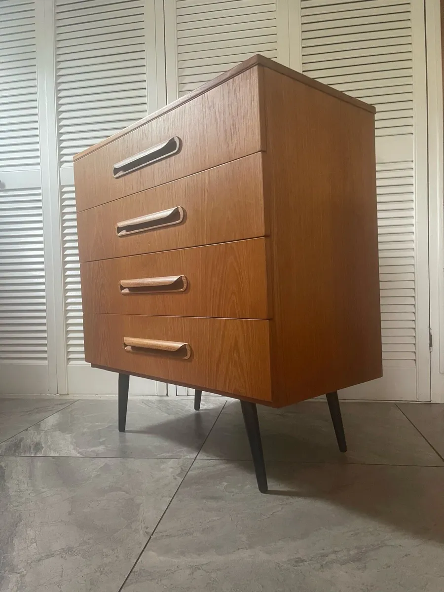 Mid century chest - Image 4