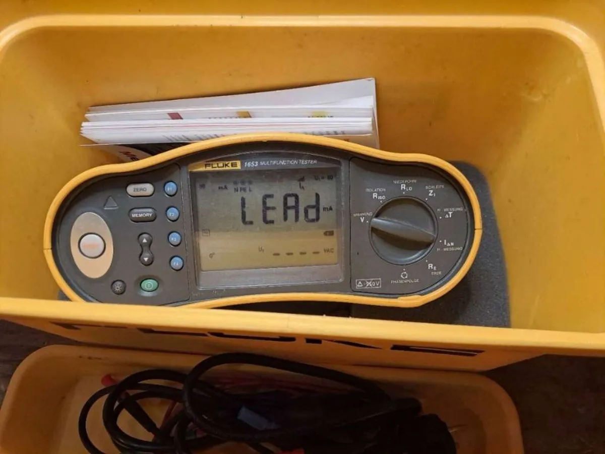 New Fluke 1653 Multifunction Installation Tester - Image 1