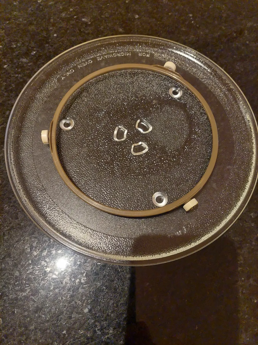 Microwave Plate & Support Bracket - Image 3