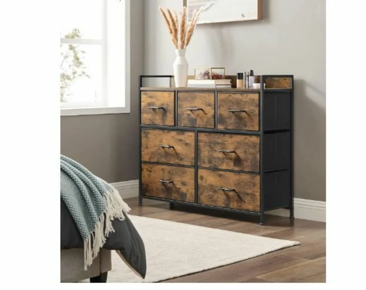 Chest of Drawers, 7 Fabric - Image 3
