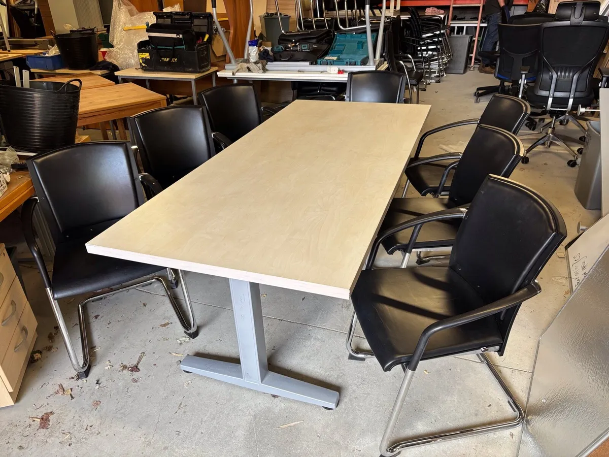 Conference table and chairs - Image 4