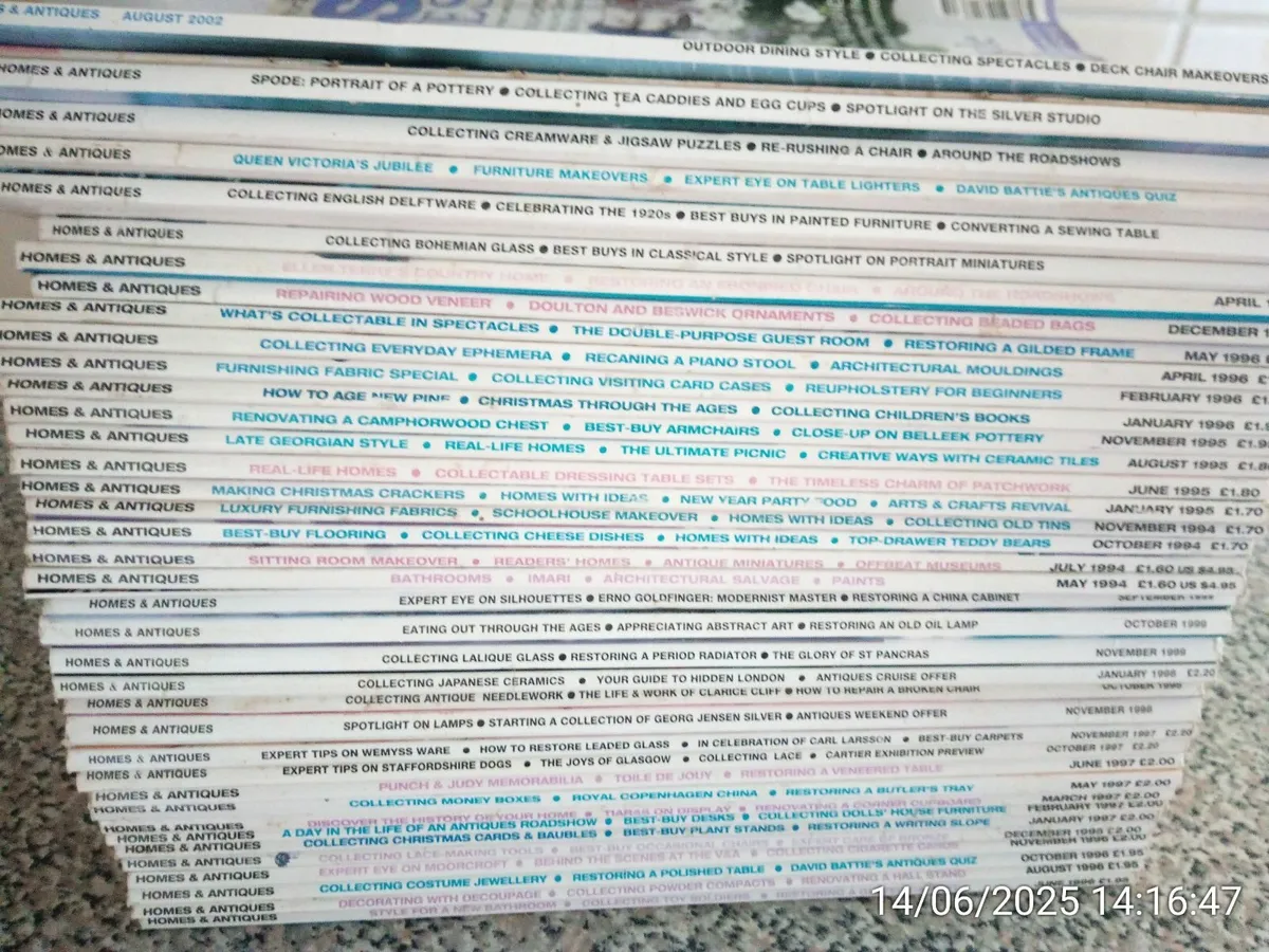 BBC Homes & Antiques magazines - Image 2
