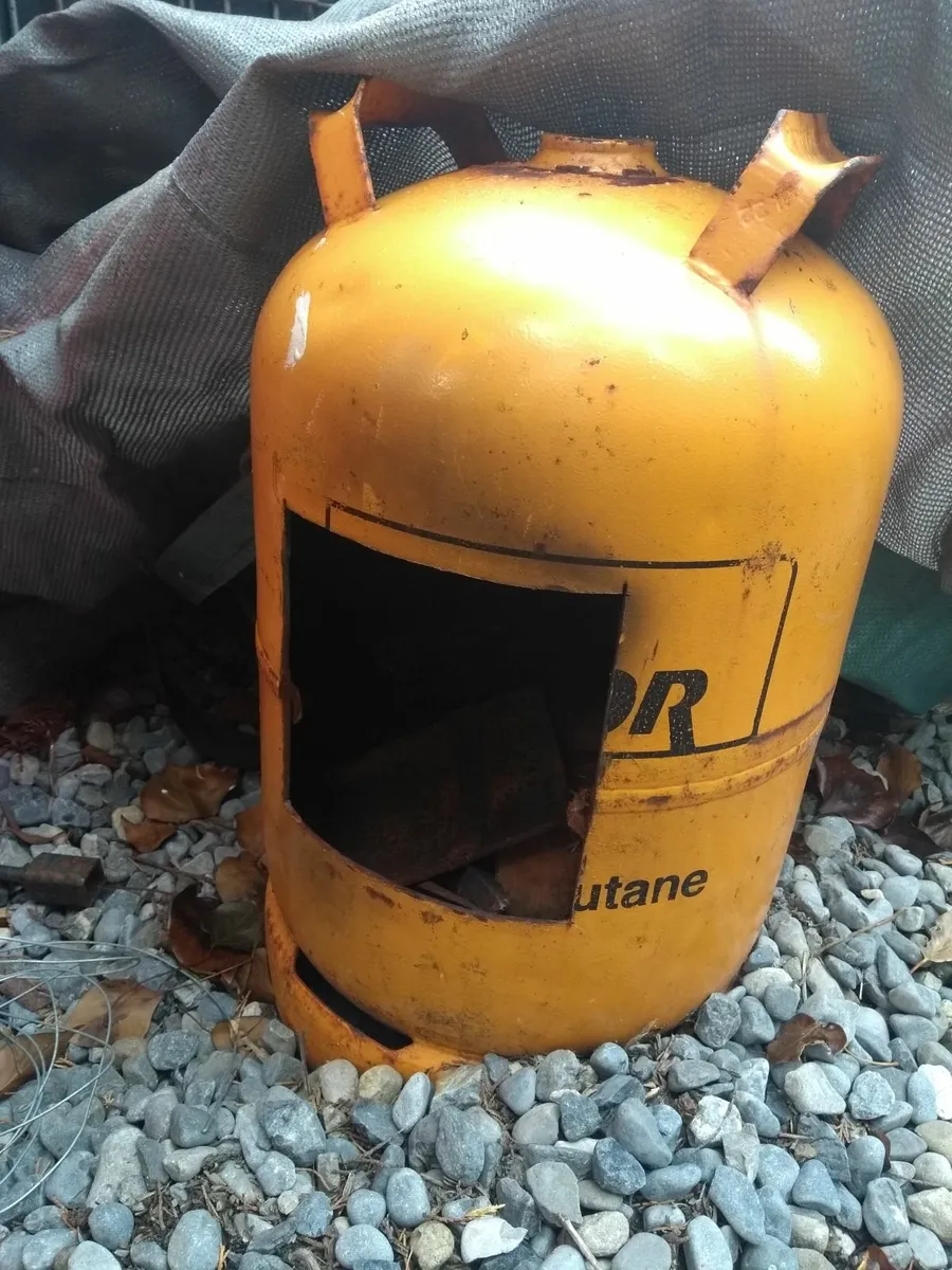 gas bottle stove - garden shed garage - Image 2
