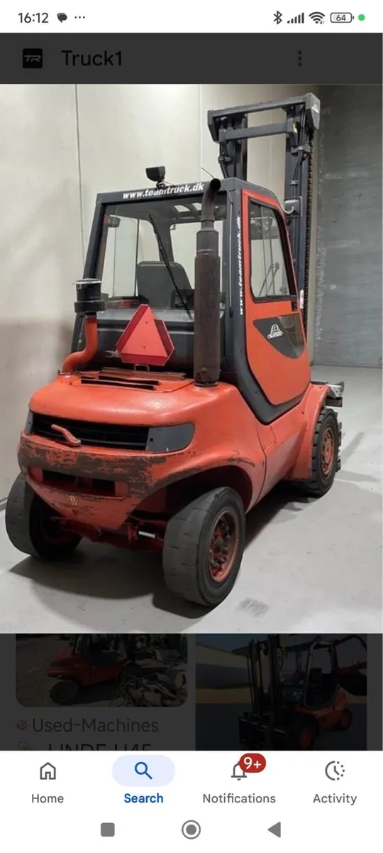 Linde  forklift 3 to 5 tonne - Image 1