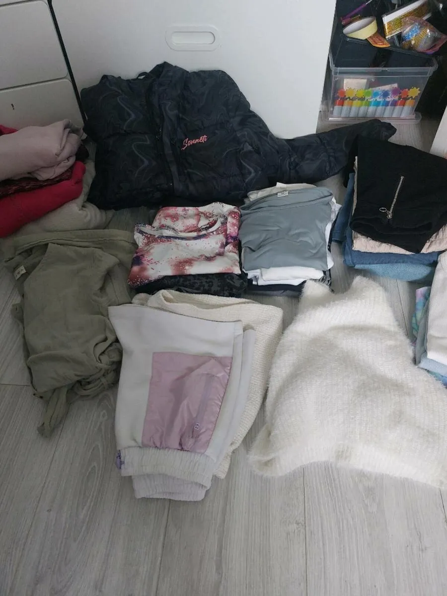Bundle of girls clothes 9-10 years old - Image 1