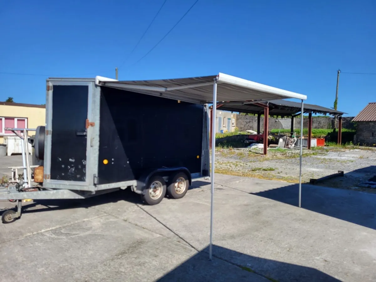 Ivor Williams toe trailer - Image 1