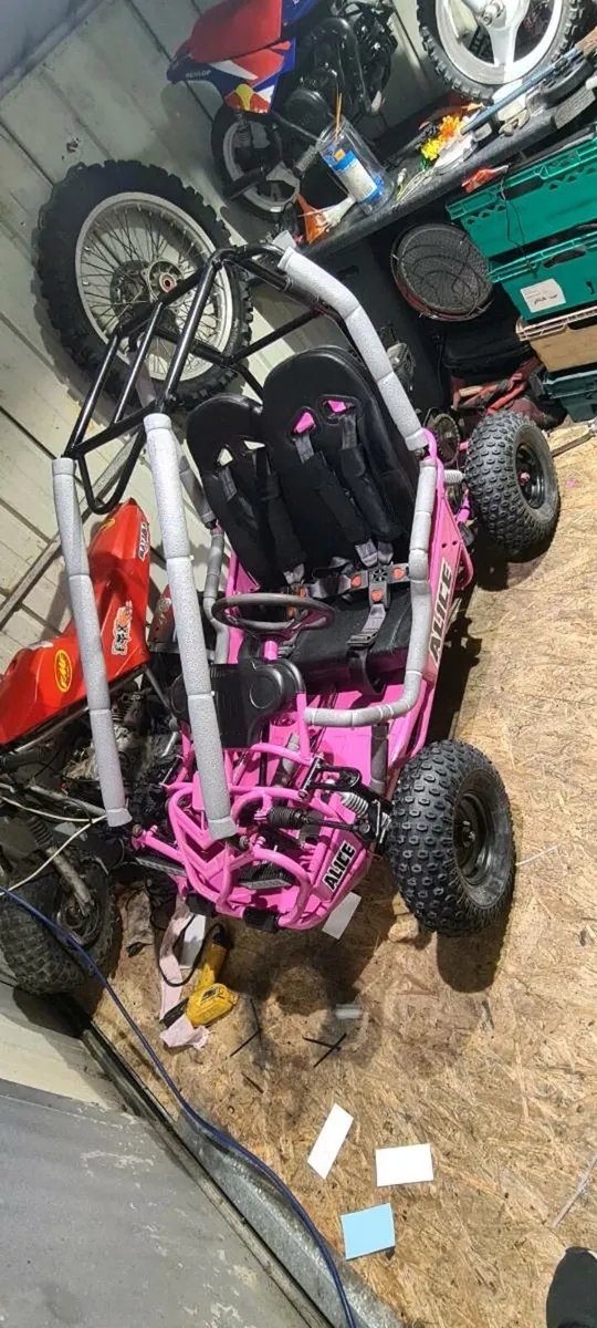 Two seater petrol buggy - Image 2