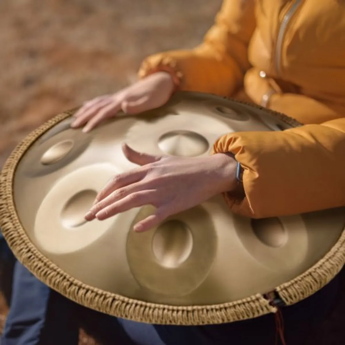 Handpan Drum 22 in 12 Notes D Minor Hand Drum Inst - Image 4