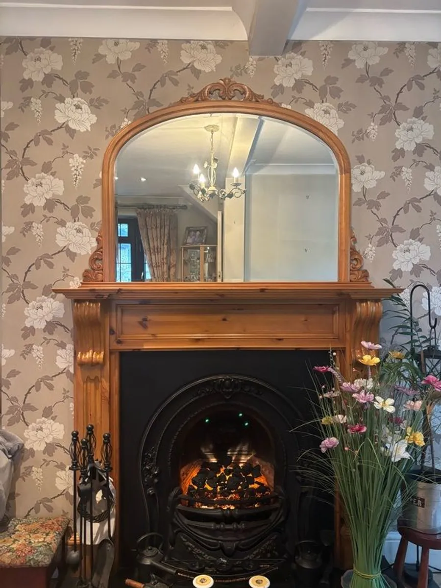 Fireplace/Over Mantle Piece Mirror - Image 1