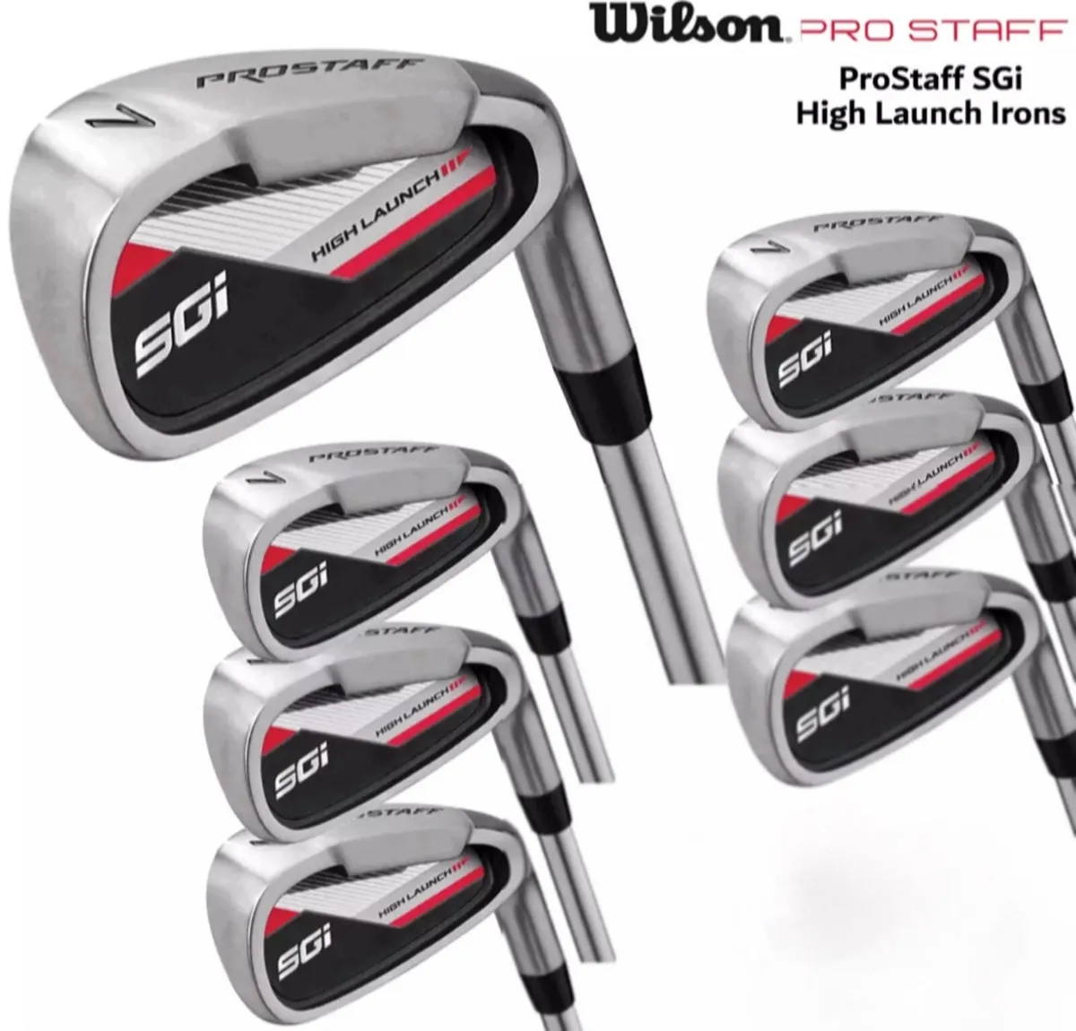 NEW Wilson Prostaff SGI Golf Clubs Irons Set NEW