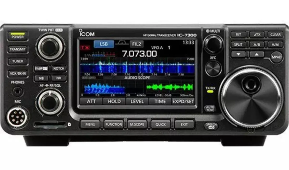 Mint Condition Icom Ham Radio Transceiver IC-7300 - Image 1
