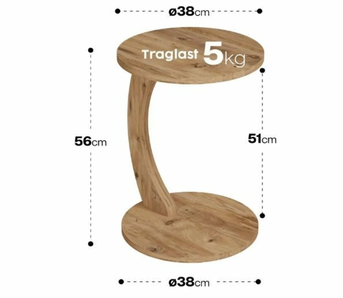 Coffee Table with Wheels - Image 3