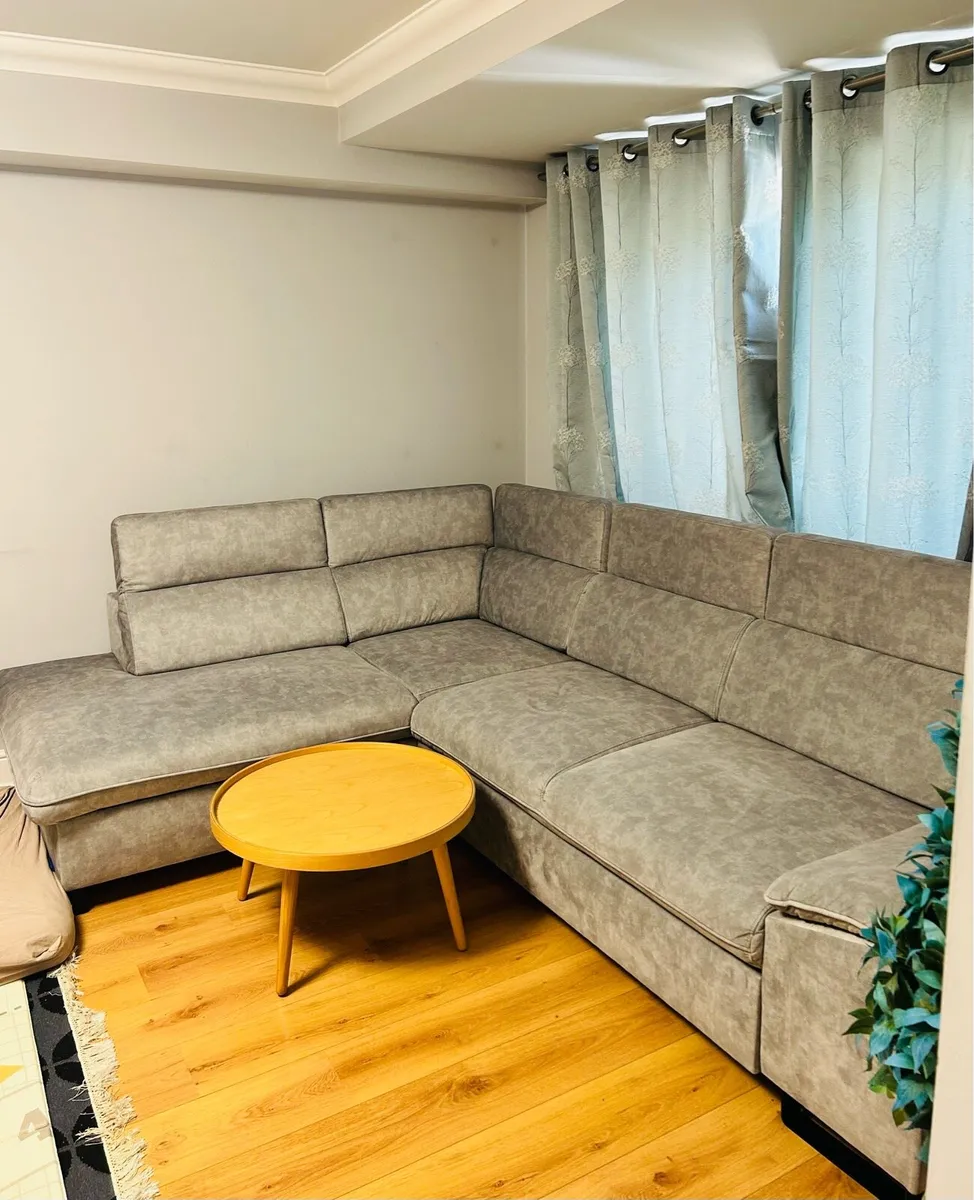 L Shape Sofa with Storage & Extended Bed - Image 3