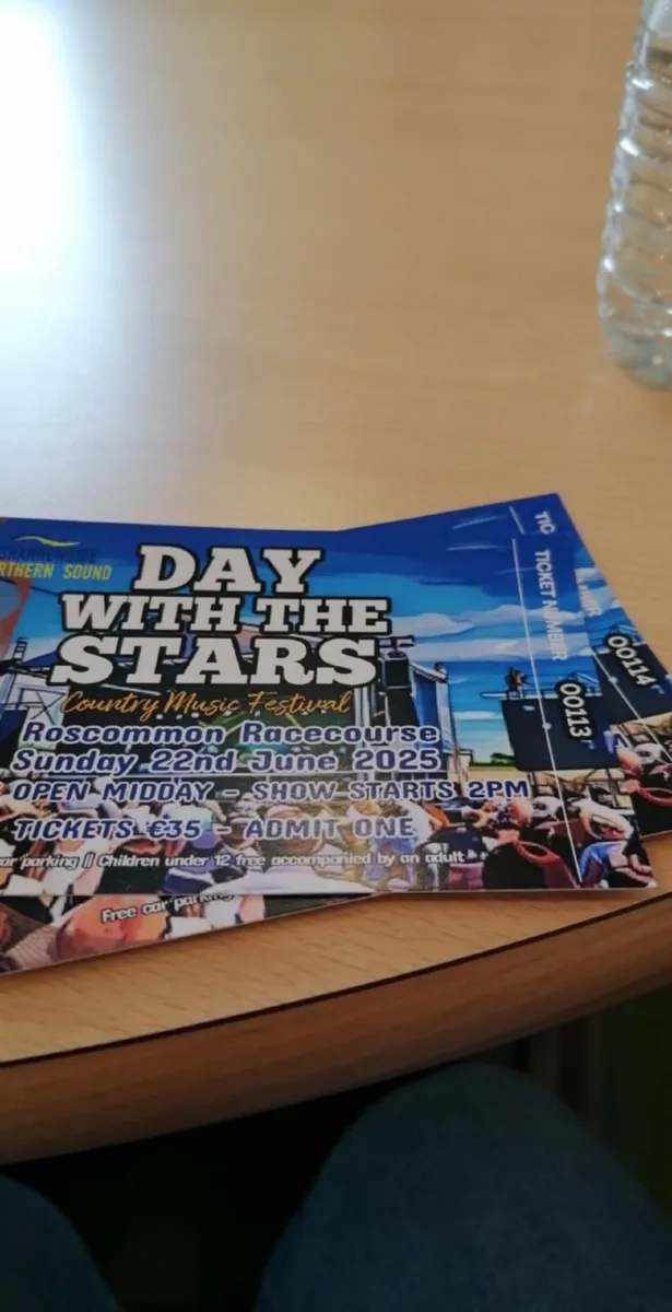 A day with the stars country tickets