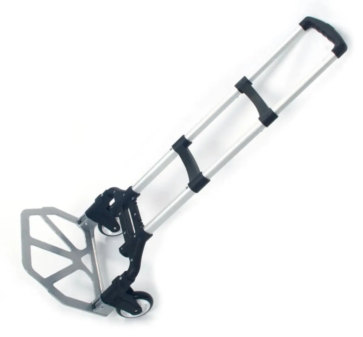 80kg Folding Hand Cart Aluminium Truck Trolley NEW - Image 3