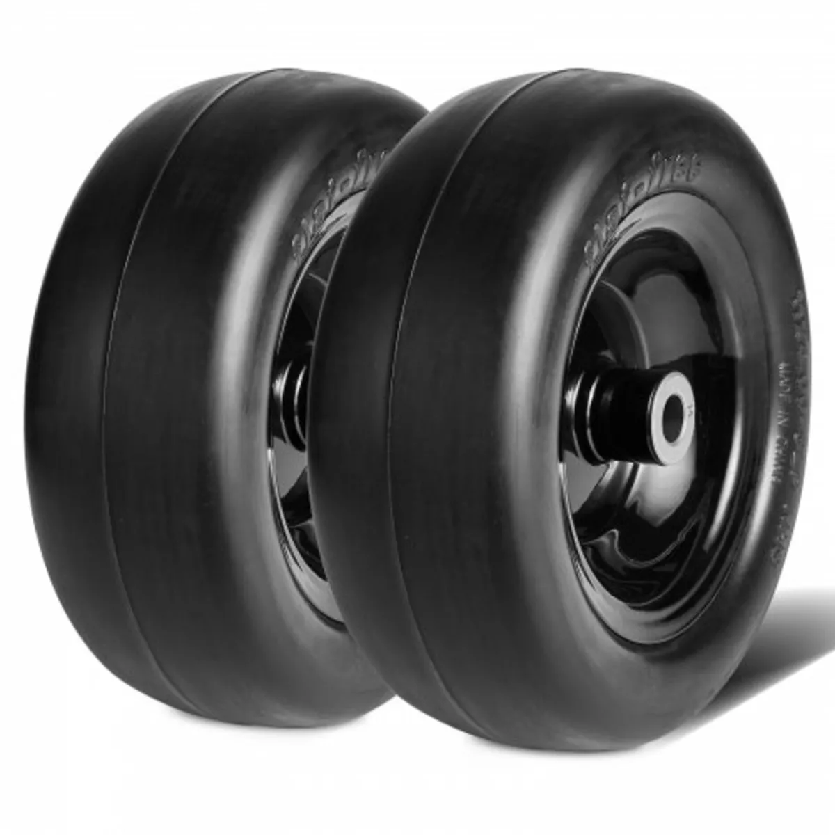 Lawn Mower Tires with Rim, 11x4-7" Tubeless Tracto - Image 1