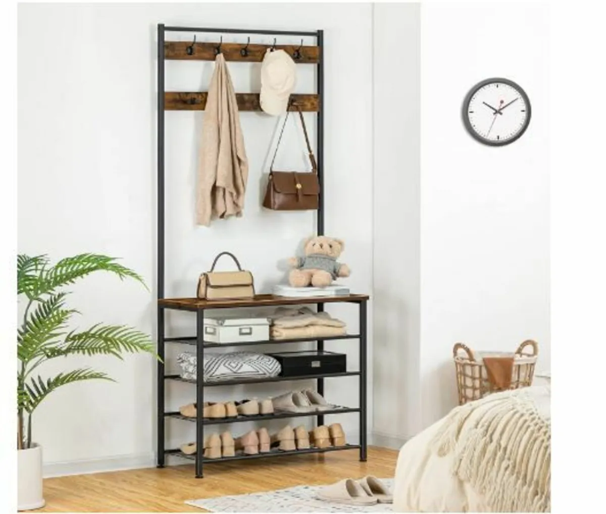 Coat Rack Shoe Rack - Image 2