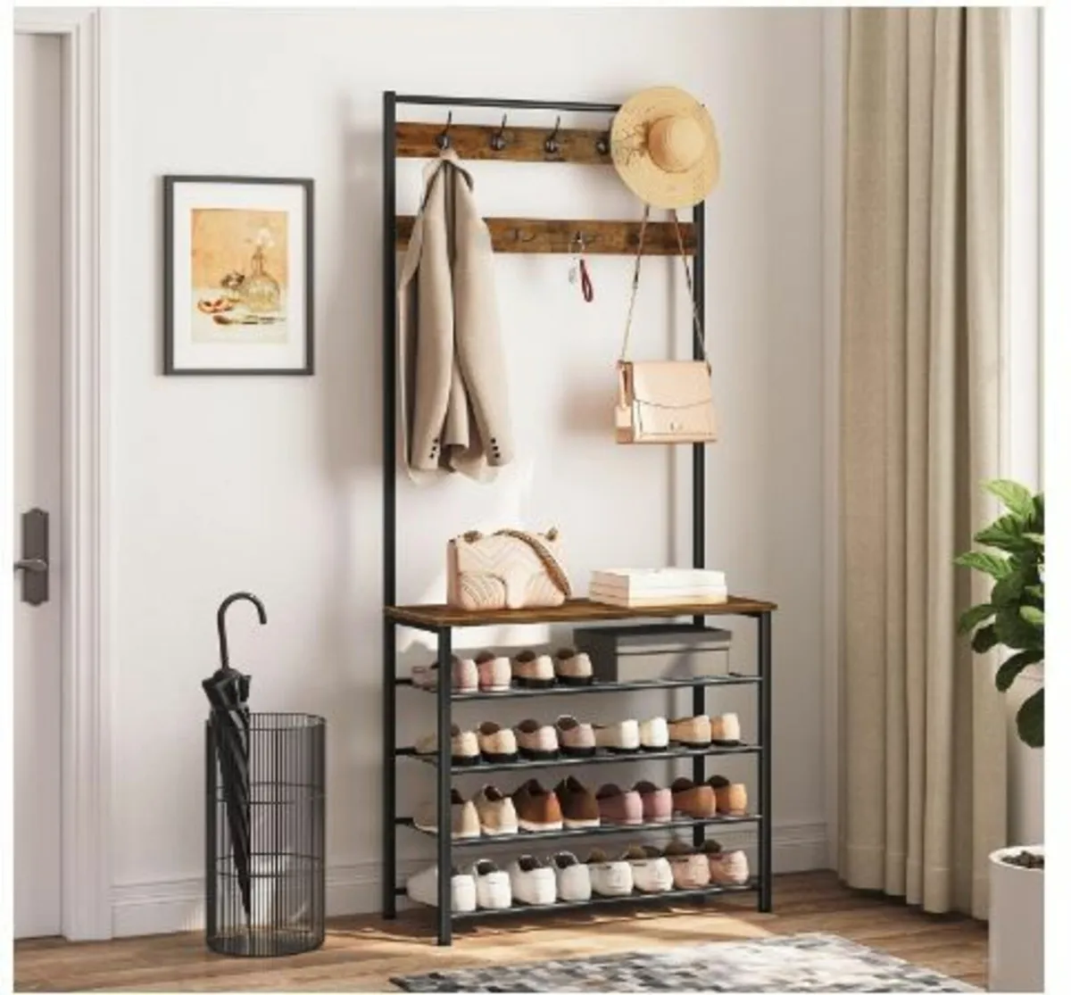 Coat Rack Shoe Rack - Image 3
