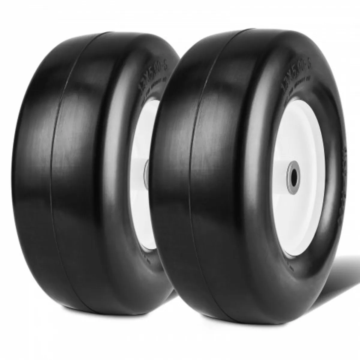 Lawn Mower Tires with Rim, 13x5-6" Tubeless Tracto - Image 1