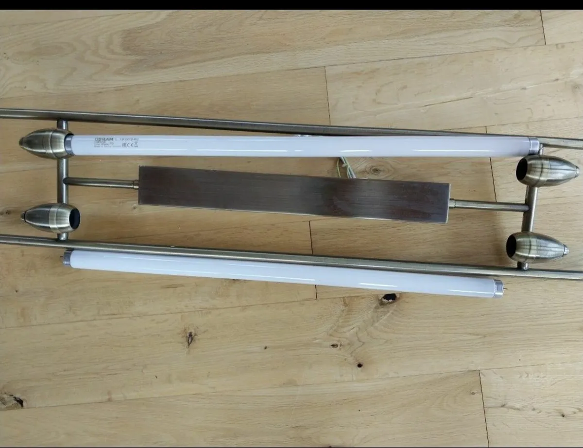 Brass Fluorescent Light - Image 2