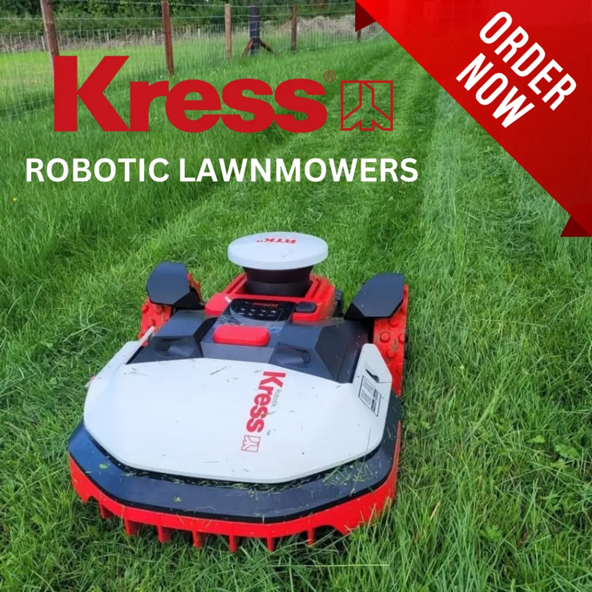 Wireless Robot Lawnmower (Kress RTK) - Image 4