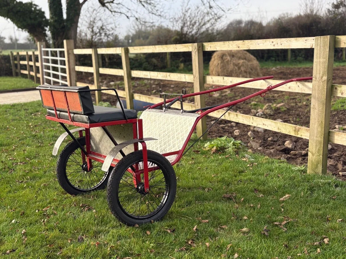 Very good pony cart for sale €550 no offers - Image 2