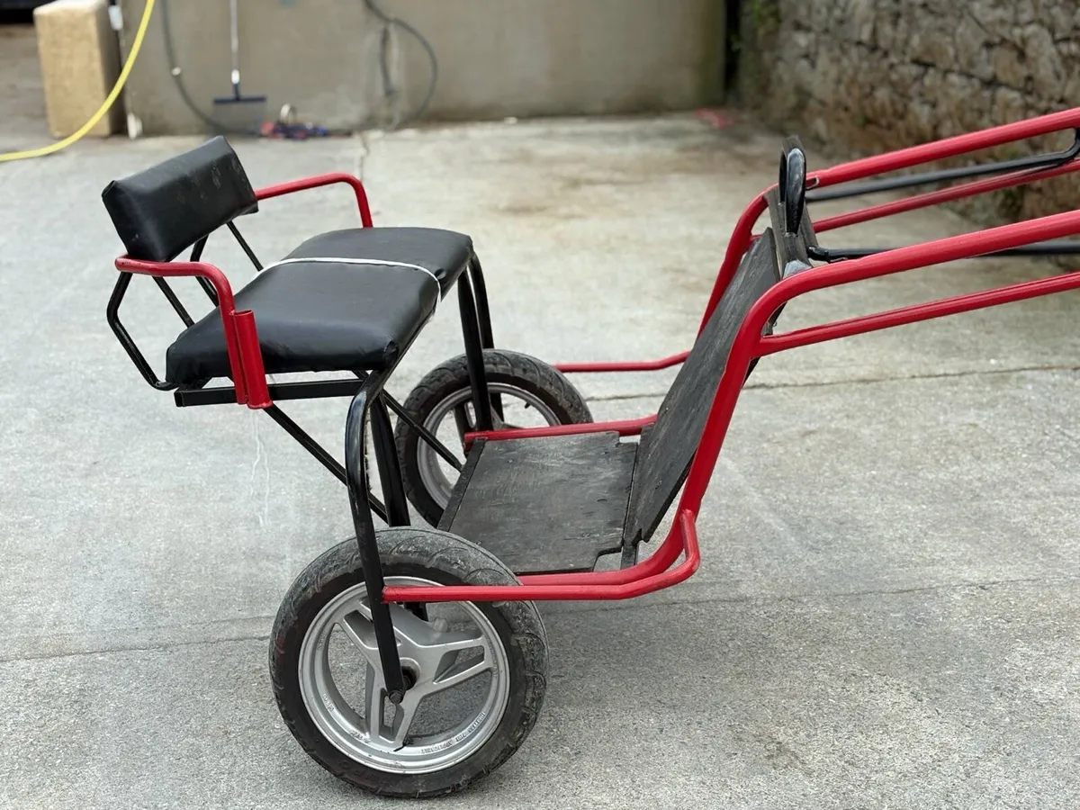 Very good English cart will fit cob or full - Image 1