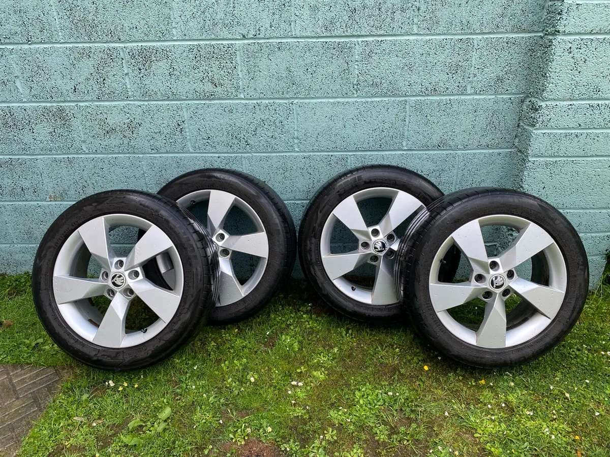 Skoda 17 inch Alloy Wheels, Alloys - Image 1