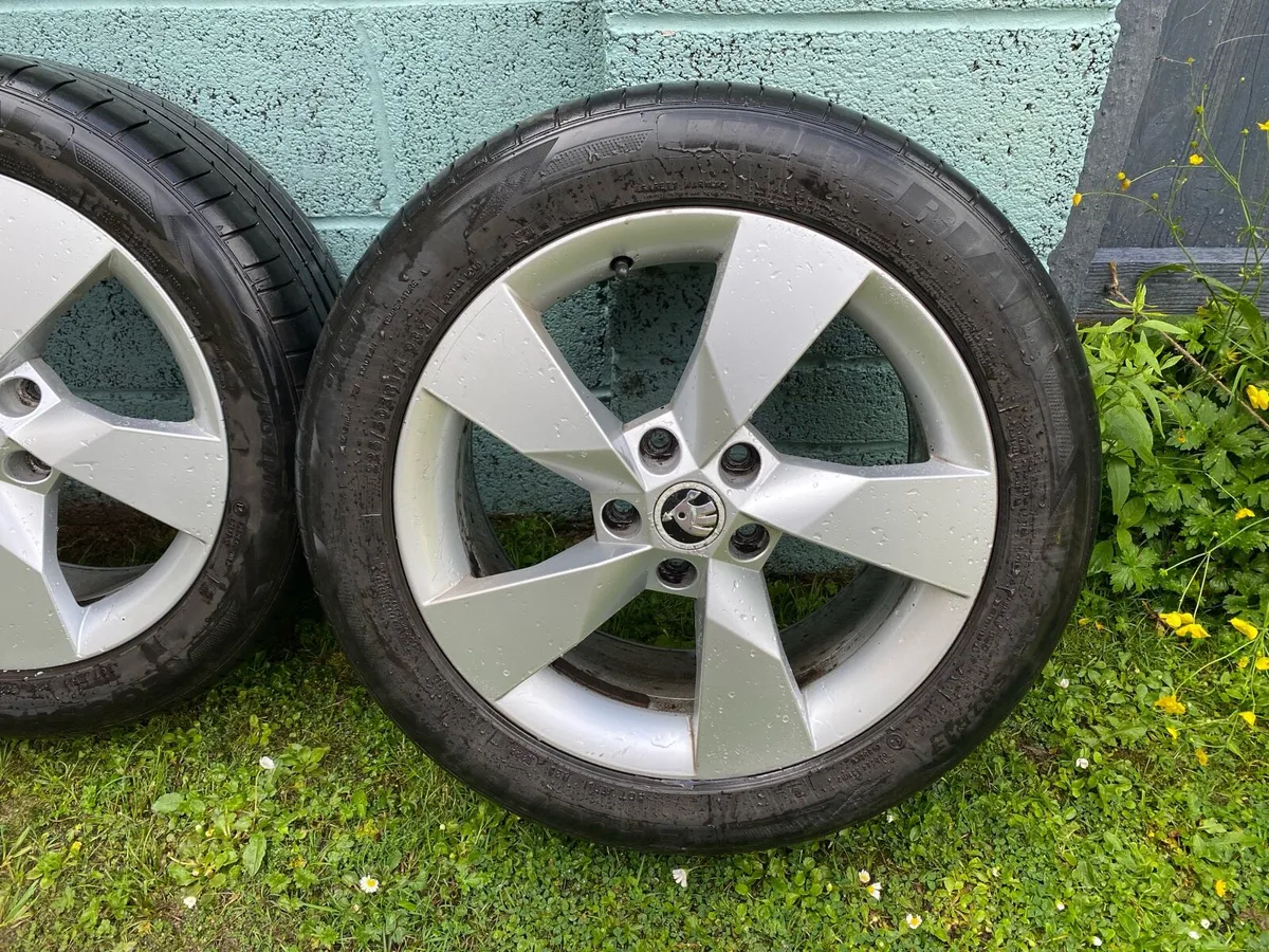 Skoda 17 inch Alloy Wheels, Alloys - Image 2