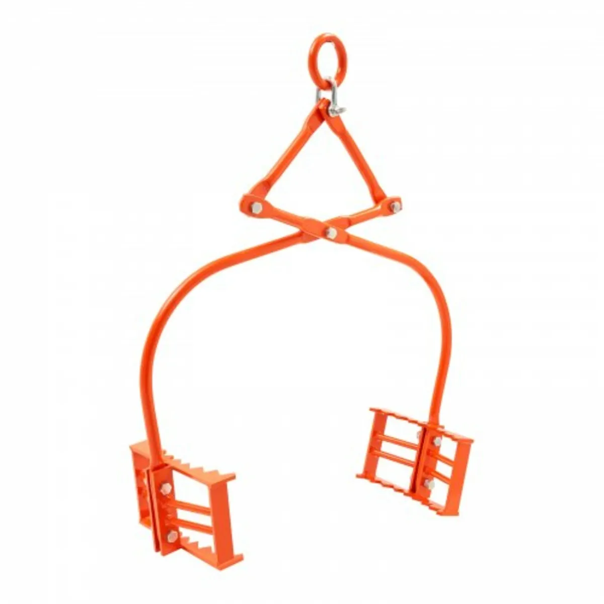 24in Stone Lifting Tongs 2 Claw Steel Rock Tongs S - Image 1
