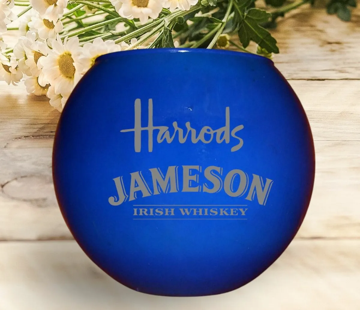Harrods/Jameson Promo Ice/Cork Glass Bowl - Image 1
