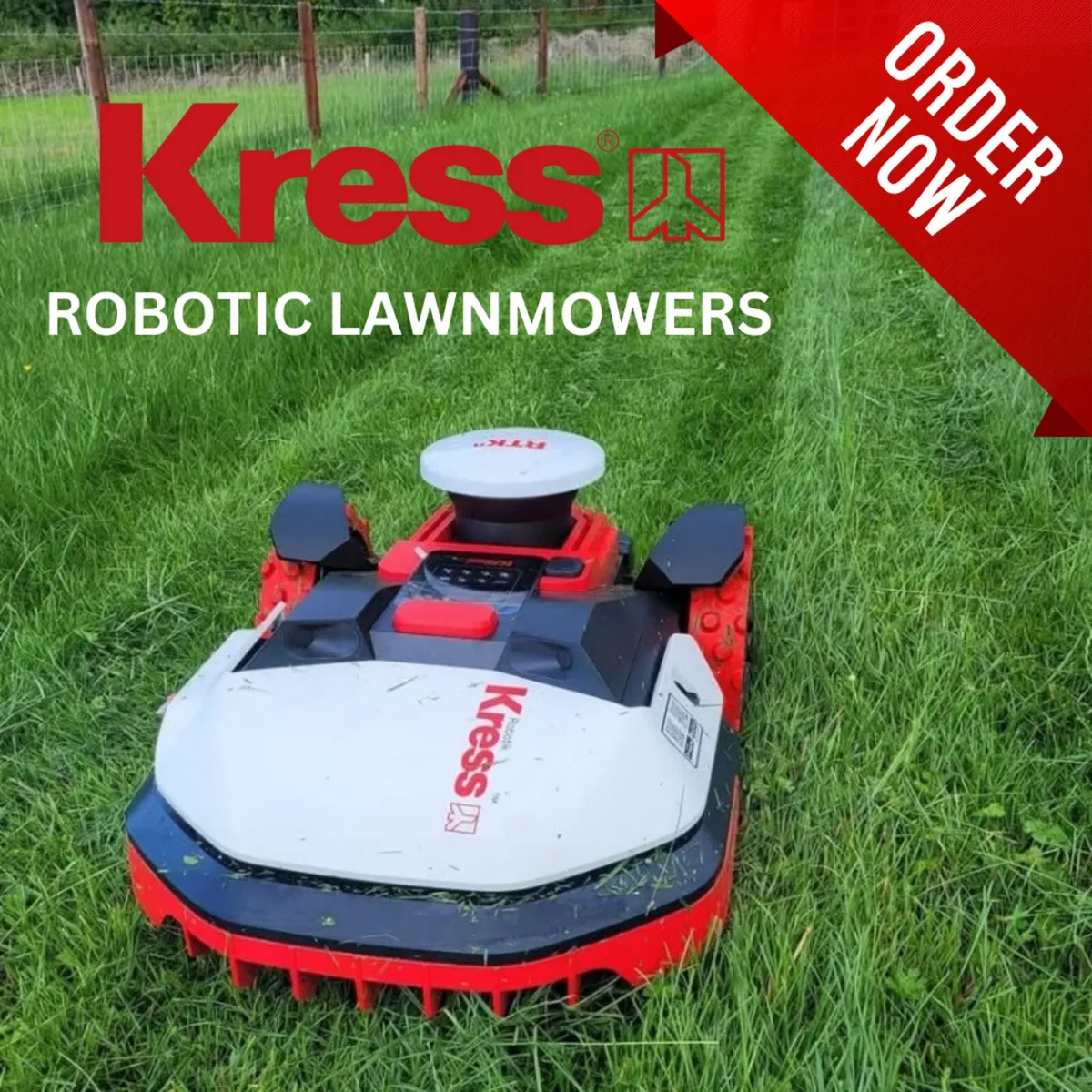 Wireless Robot Lawnmower (Kress RTK) - Image 4